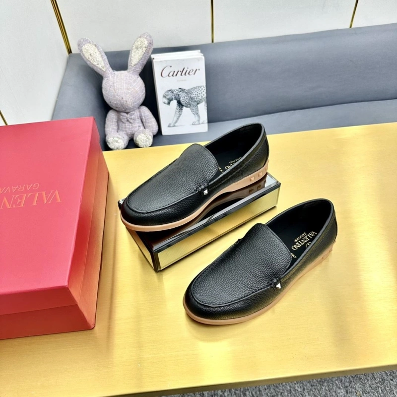 Durable Vxlxntino Leather Shoes 231315