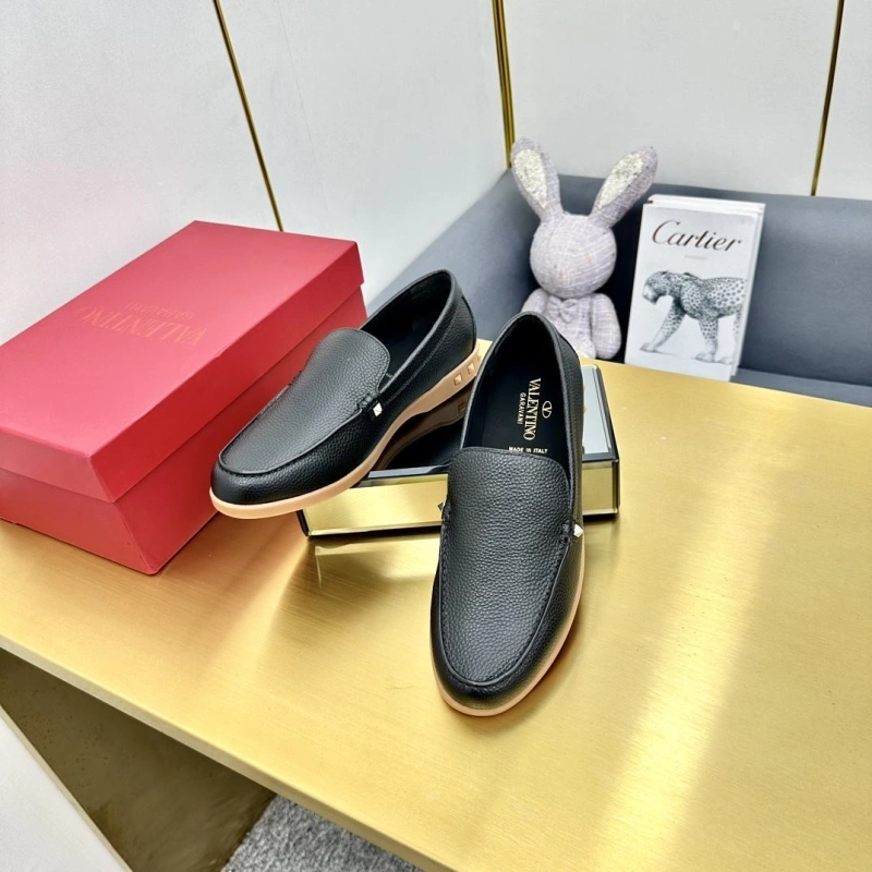 Durable Vxlxntino Leather Shoes 231315