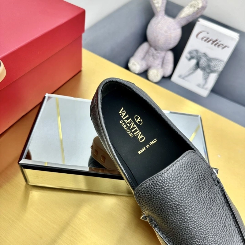 Durable Vxlxntino Leather Shoes 231315