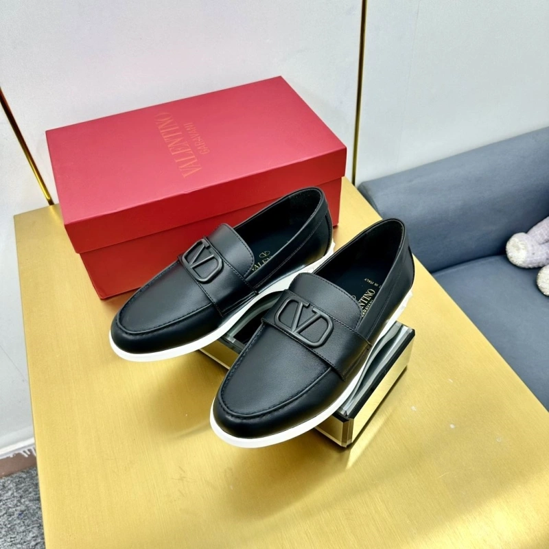 Soft Vxlxntino Leather Shoes 231336