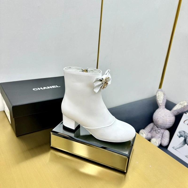 Bright Chxnxl Leather Shoes 126688