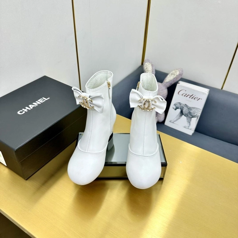 Bright Chxnxl Leather Shoes 126688