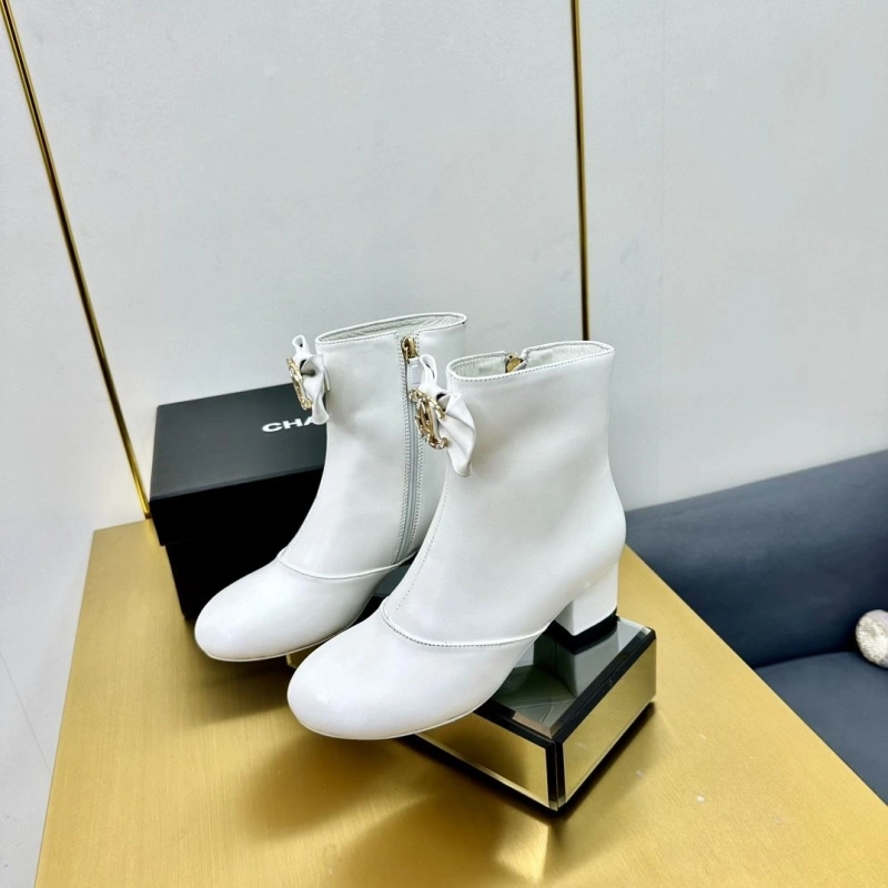 Bright Chxnxl Leather Shoes 126688