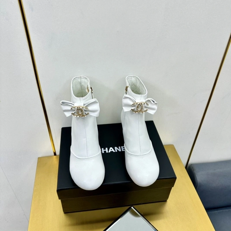 Bright Chxnxl Leather Shoes 126688