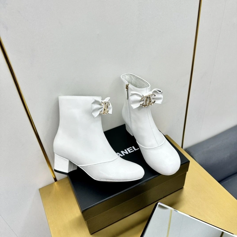 Bright Chxnxl Leather Shoes 126688
