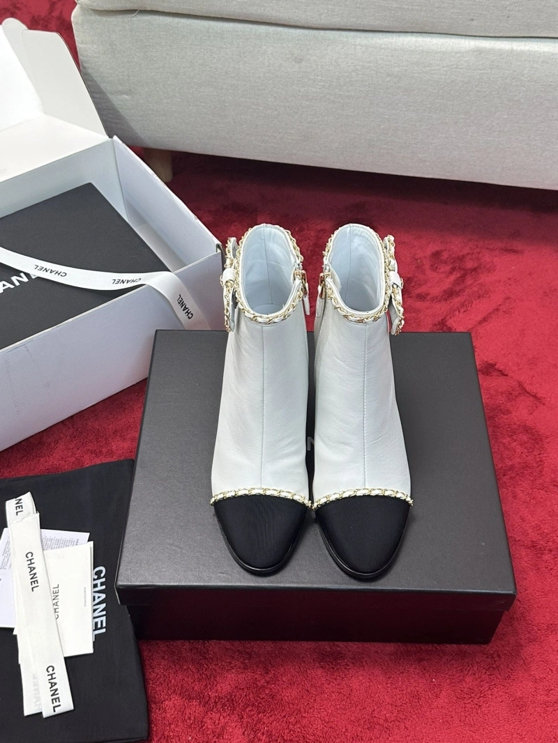 Trendsetting Chxnxl Leather Shoes 126671