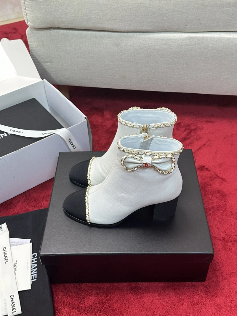Trendsetting Chxnxl Leather Shoes 126671