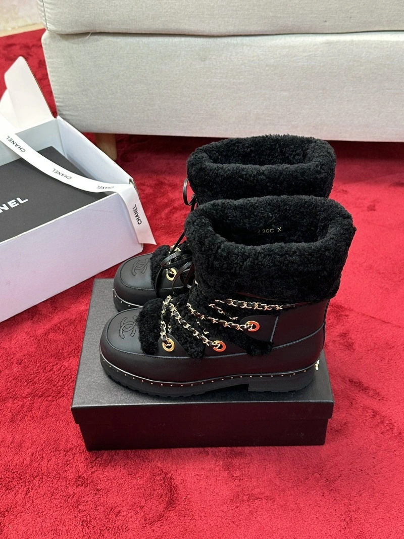 Trendsetting Chxnxl Leather Shoes 126669