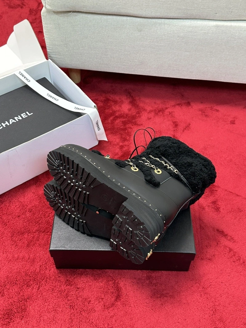 Trendsetting Chxnxl Leather Shoes 126669