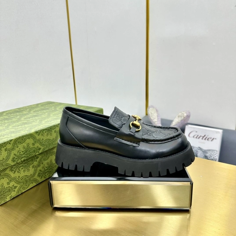 Fashionable Gxccx Leather Shoes 161603