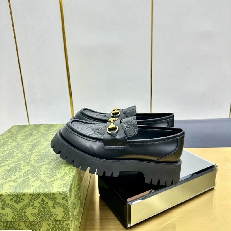 Fashionable Gxccx Leather Shoes 161603