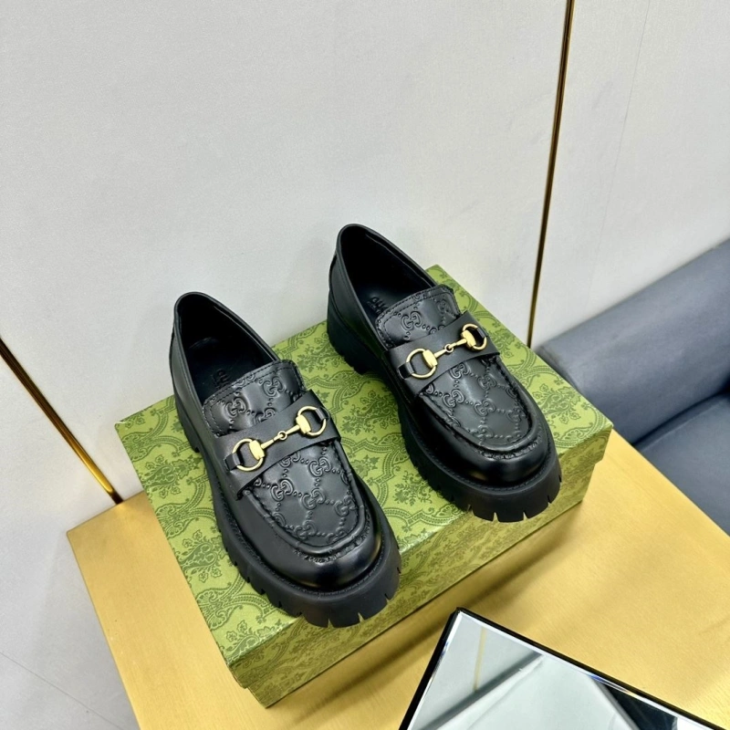 Fashionable Gxccx Leather Shoes 161603