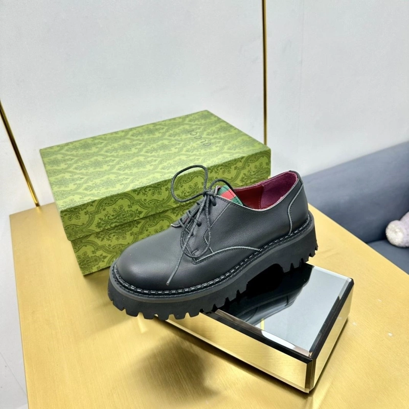 Breathable Gxccx Leather Shoes 161602