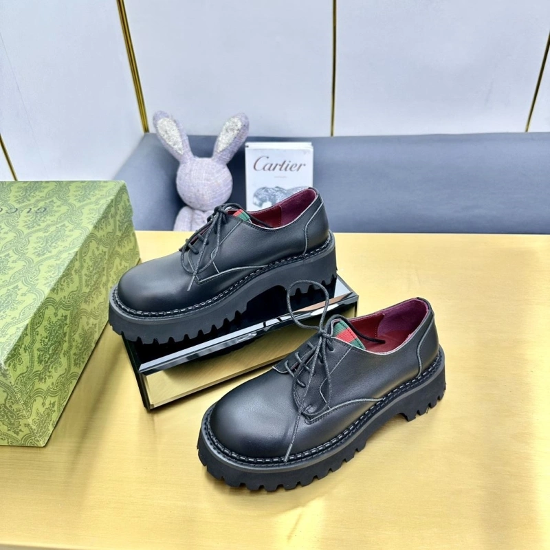 Breathable Gxccx Leather Shoes 161602