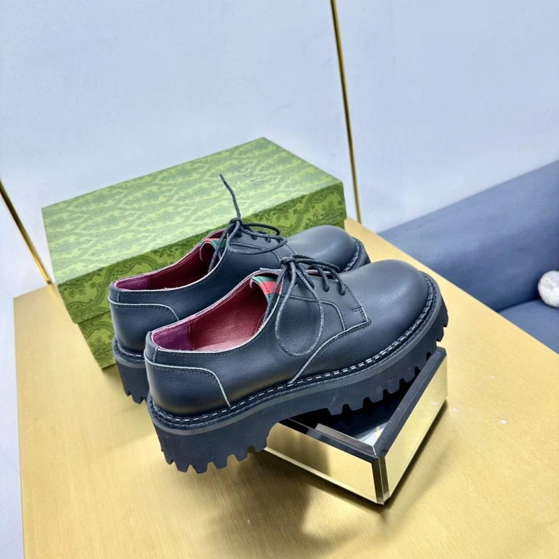 Breathable Gxccx Leather Shoes 161602