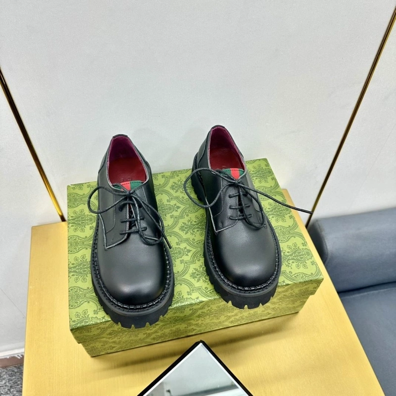 Breathable Gxccx Leather Shoes 161602