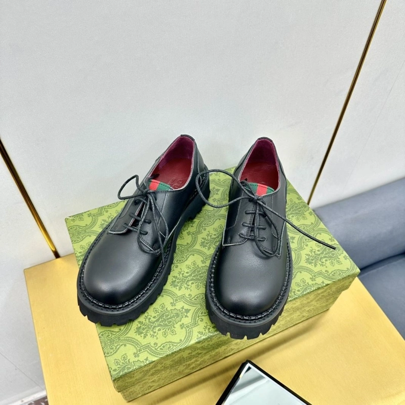 Breathable Gxccx Leather Shoes 161602