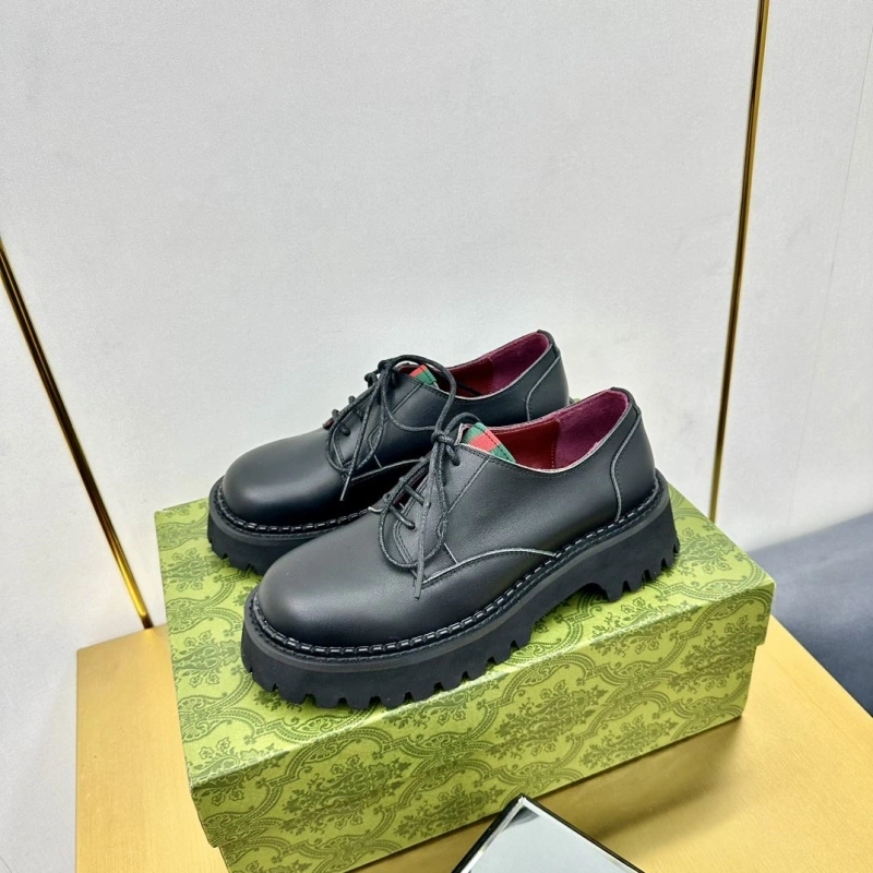 Breathable Gxccx Leather Shoes 161602
