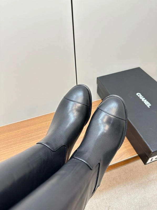 Timeless Chxnxl Leather Shoes 126666