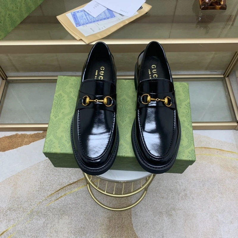 Gxccx Leather Shoes Trendsetting 165304