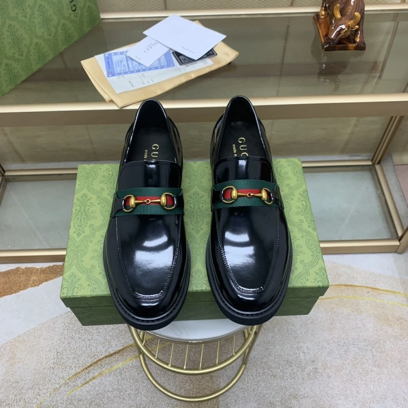 Versatile Gxccx Leather Shoes 165297