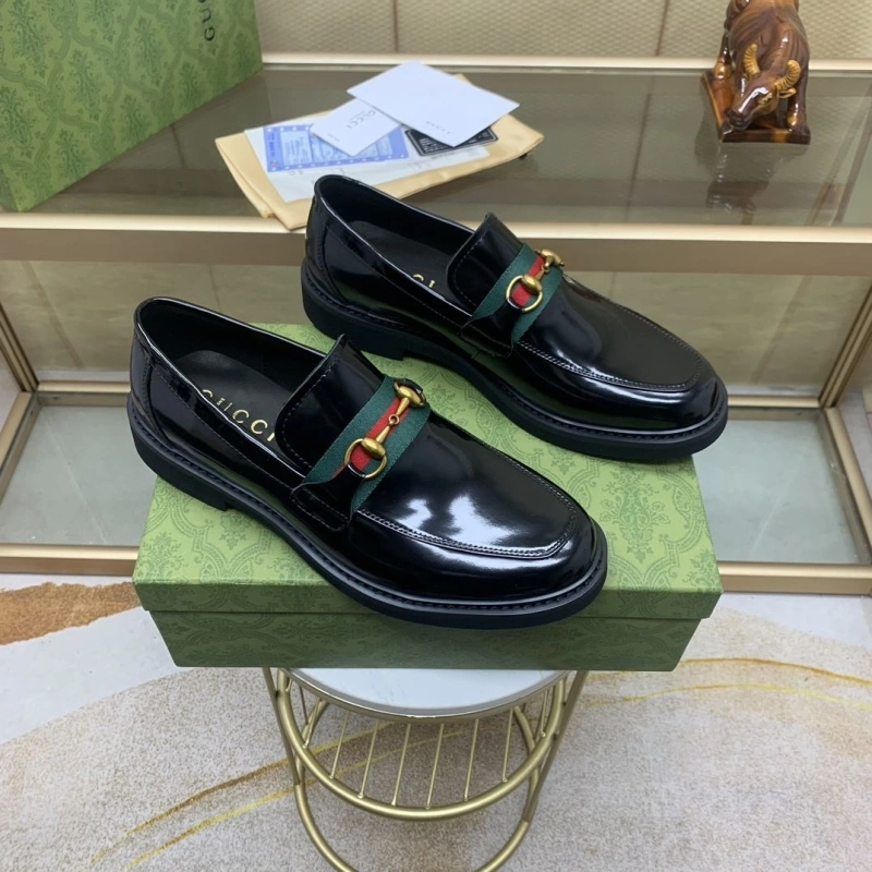 Versatile Gxccx Leather Shoes 165297