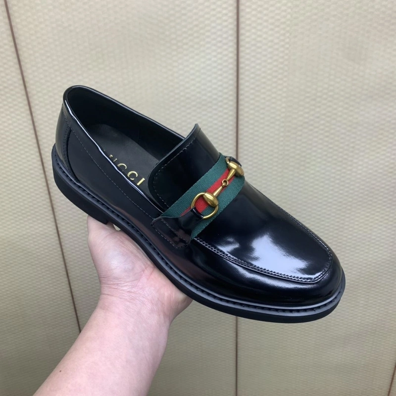 Versatile Gxccx Leather Shoes 165297
