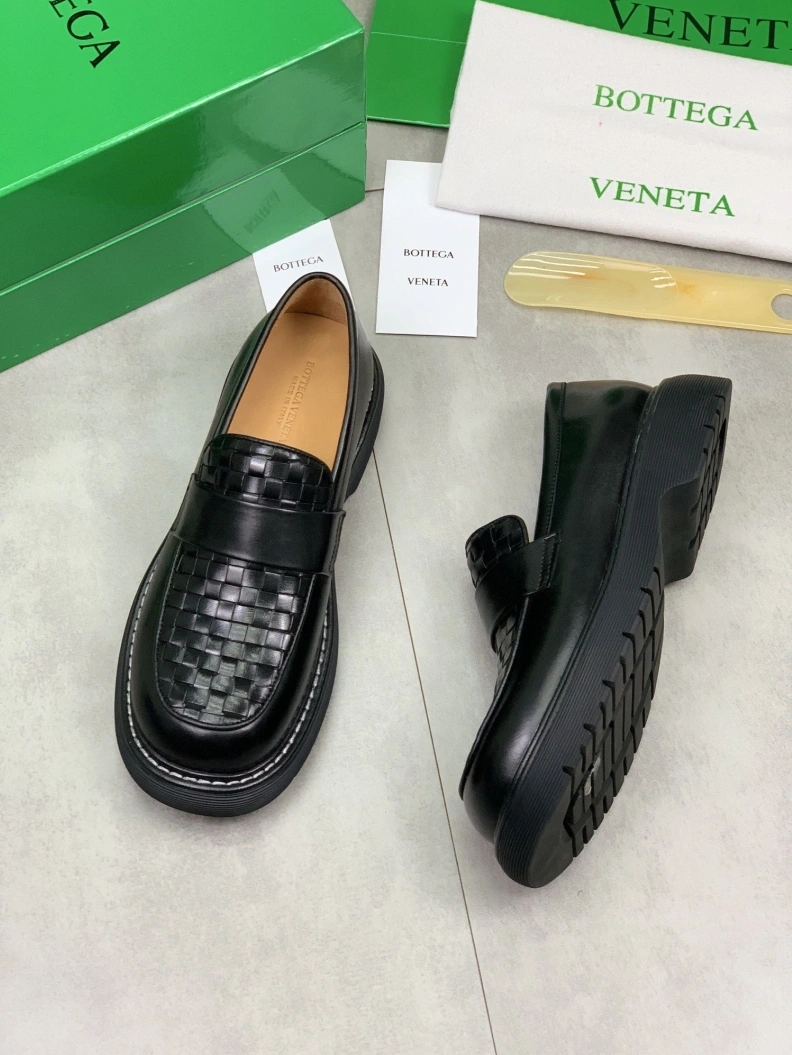 Bxttxga Vxnxta Leather Shoes Durable 112489