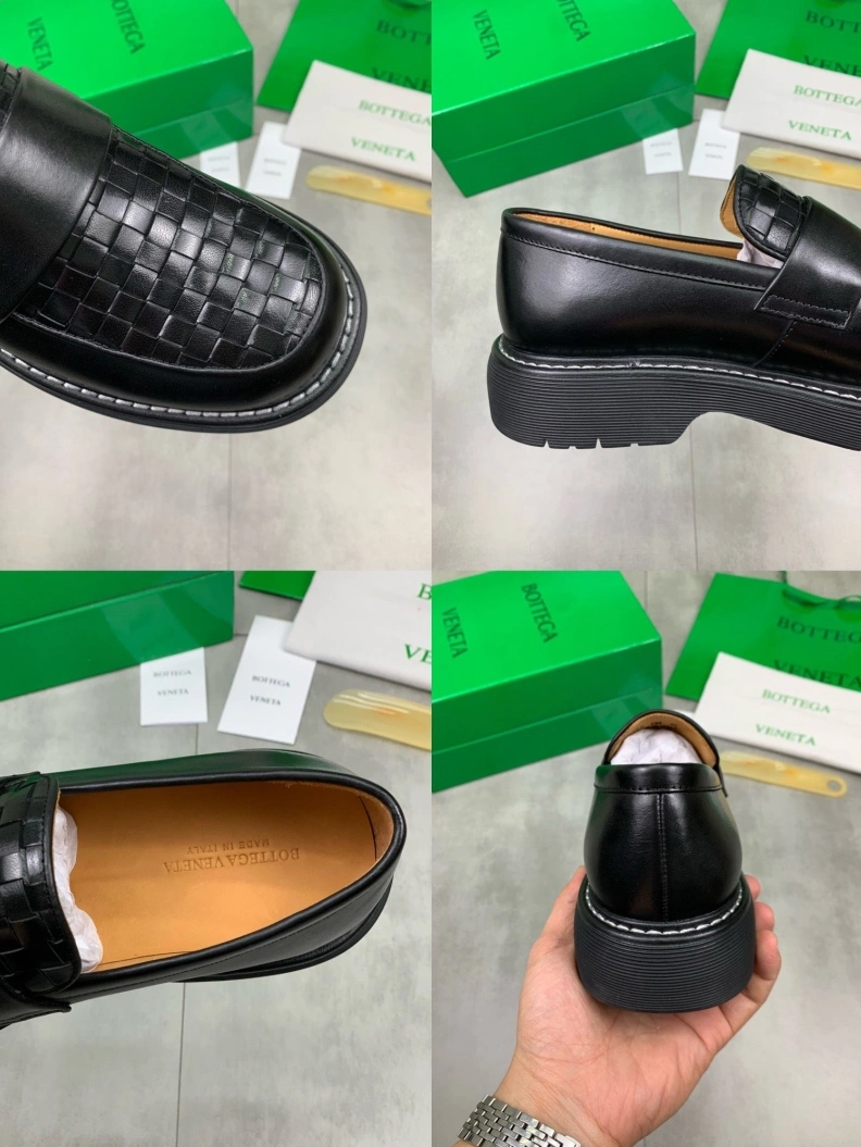 Bxttxga Vxnxta Leather Shoes Durable 112489