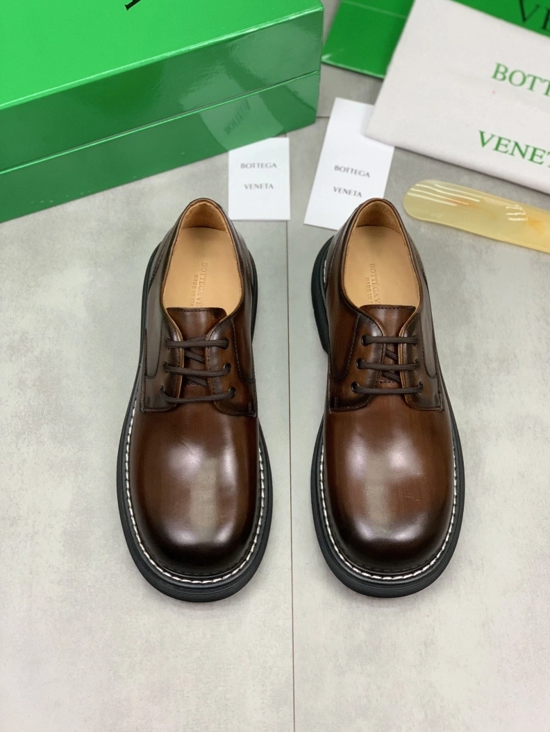Bxttxga Vxnxta Leather Shoes Breathable 112485