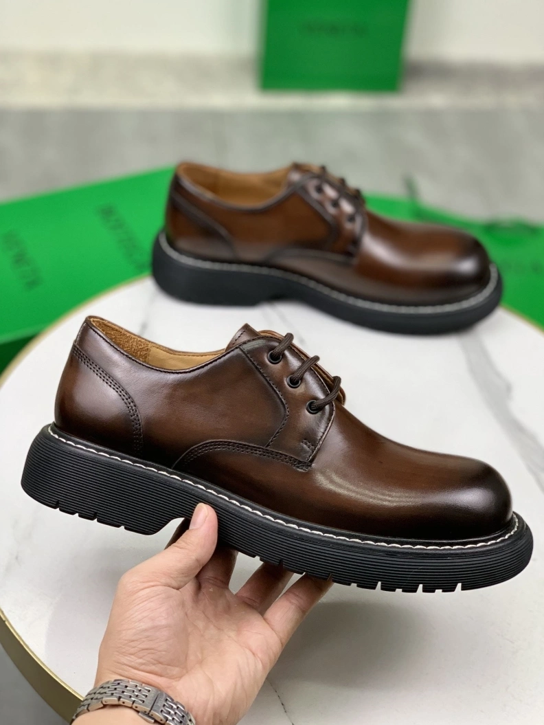 Bxttxga Vxnxta Leather Shoes Breathable 112485