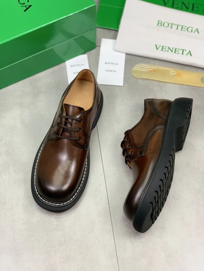 Bxttxga Vxnxta Leather Shoes Breathable 112485