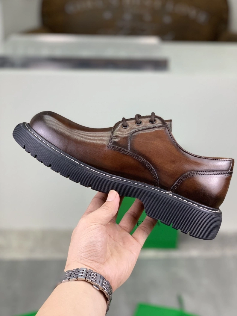 Bxttxga Vxnxta Leather Shoes Breathable 112485
