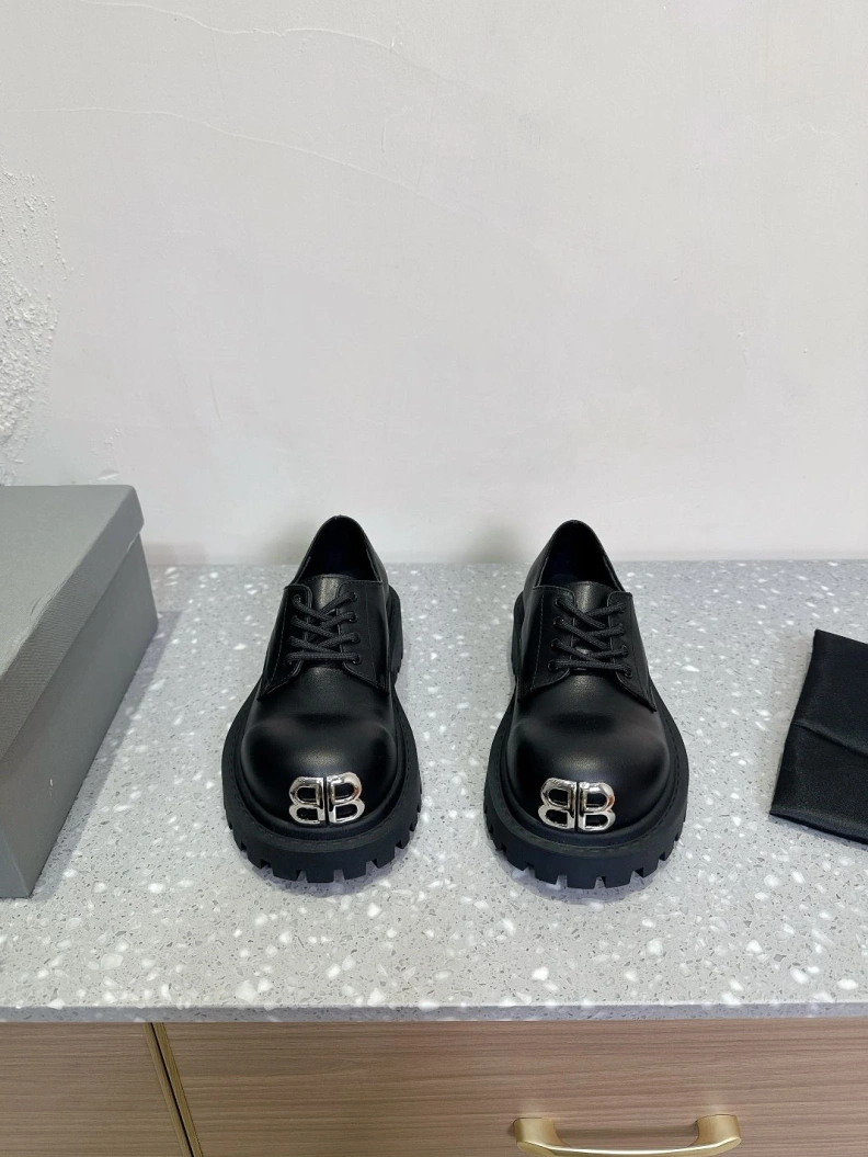 Bxlxnciaga Leather Shoes Sophisticated 109295