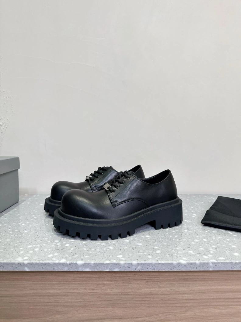 Bxlxnciaga Leather Shoes Flexible 109293
