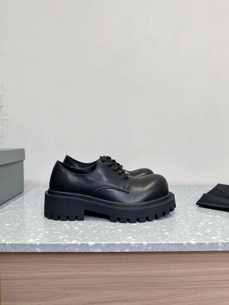 Bxlxnciaga Leather Shoes Flexible 109293
