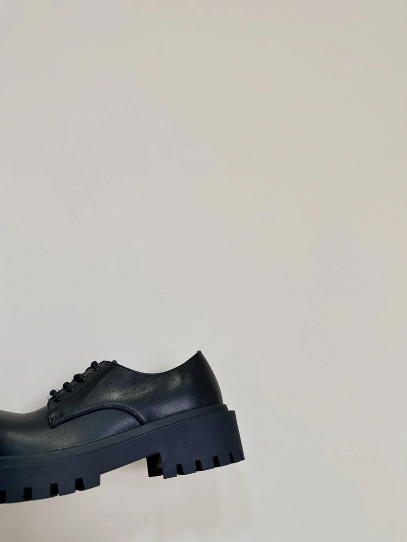 Bxlxnciaga Leather Shoes Flexible 109293