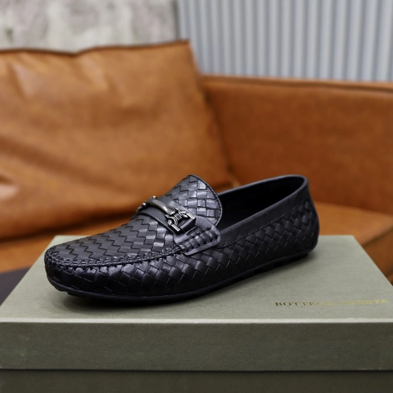 Bxttxga Vxnxta Leather Shoes Trendsetting 112493