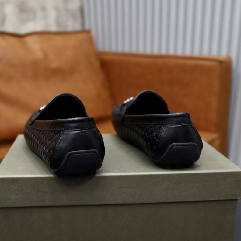 Bxttxga Vxnxta Leather Shoes Trendsetting 112493