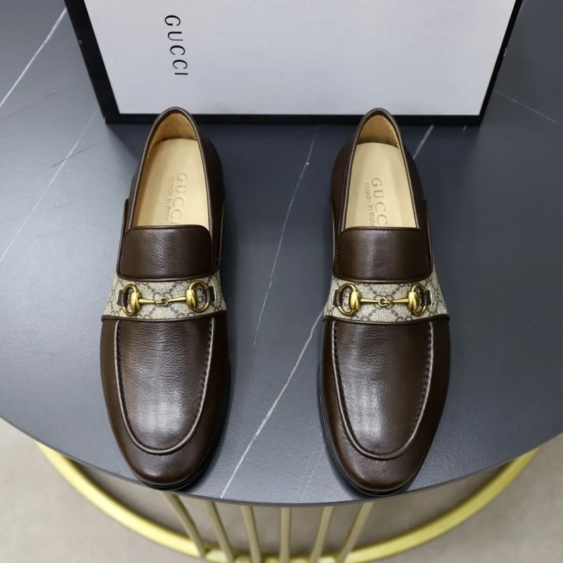 Versatile Gxccx Leather Shoes 156285