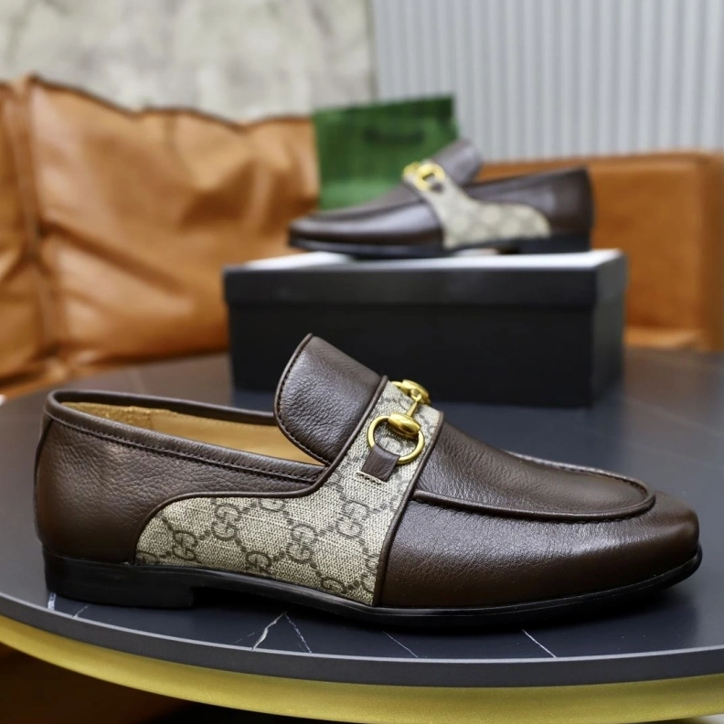 Versatile Gxccx Leather Shoes 156285