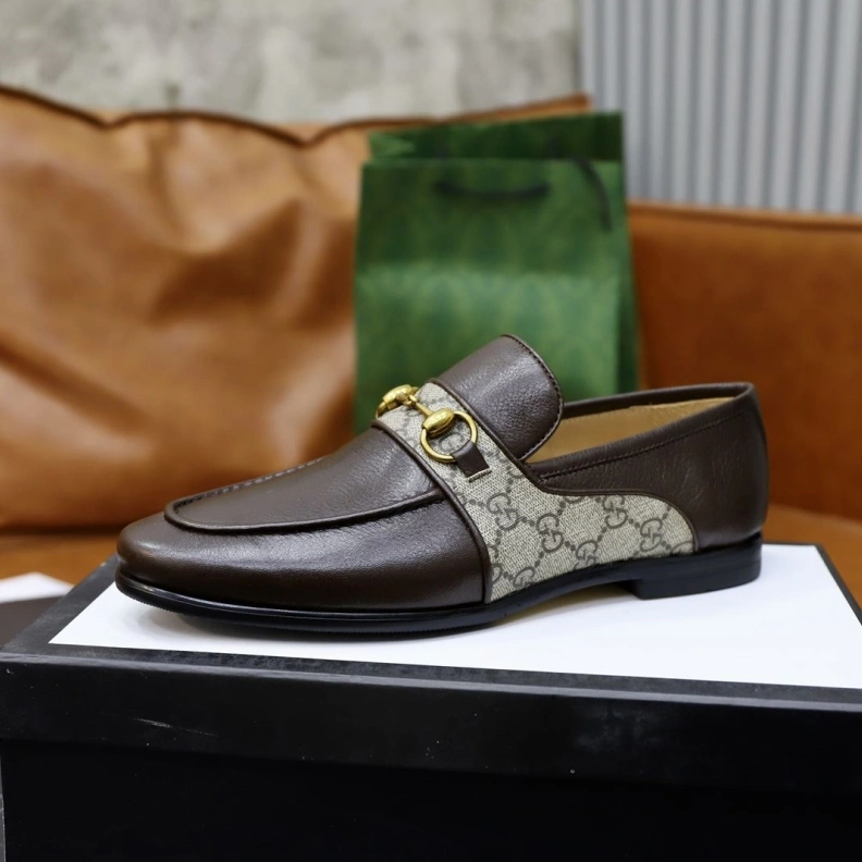 Versatile Gxccx Leather Shoes 156285