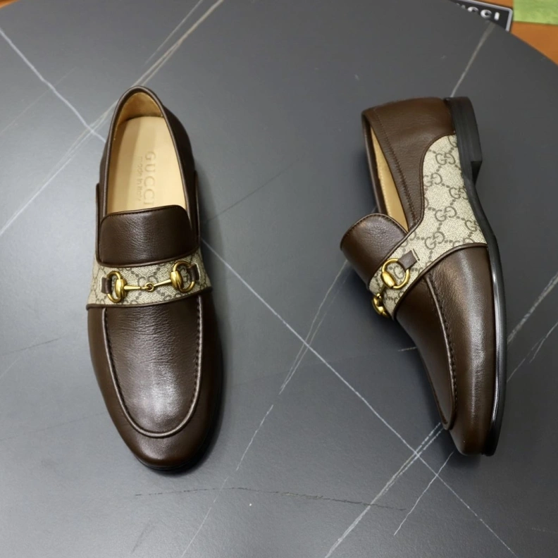 Versatile Gxccx Leather Shoes 156285