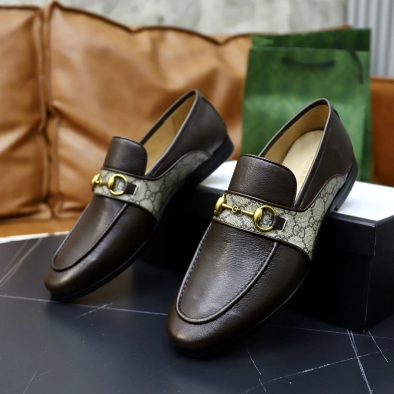 Versatile Gxccx Leather Shoes 156285