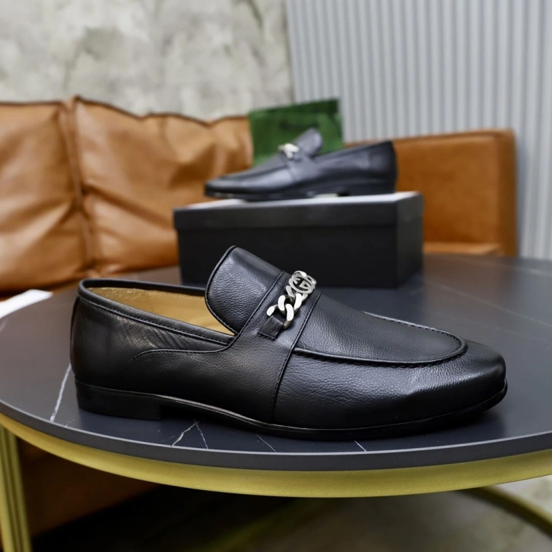 Flexible Gxccx Leather Shoes 156279