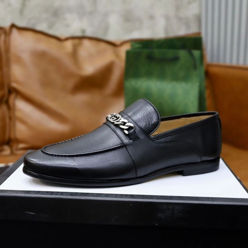 Flexible Gxccx Leather Shoes 156279