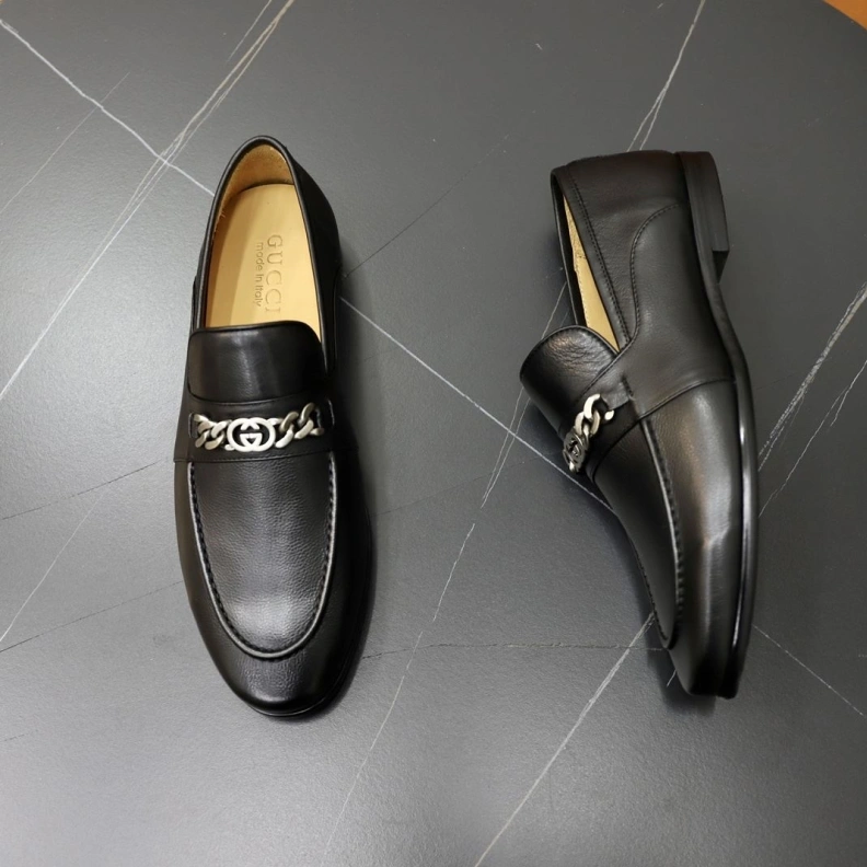 Flexible Gxccx Leather Shoes 156279