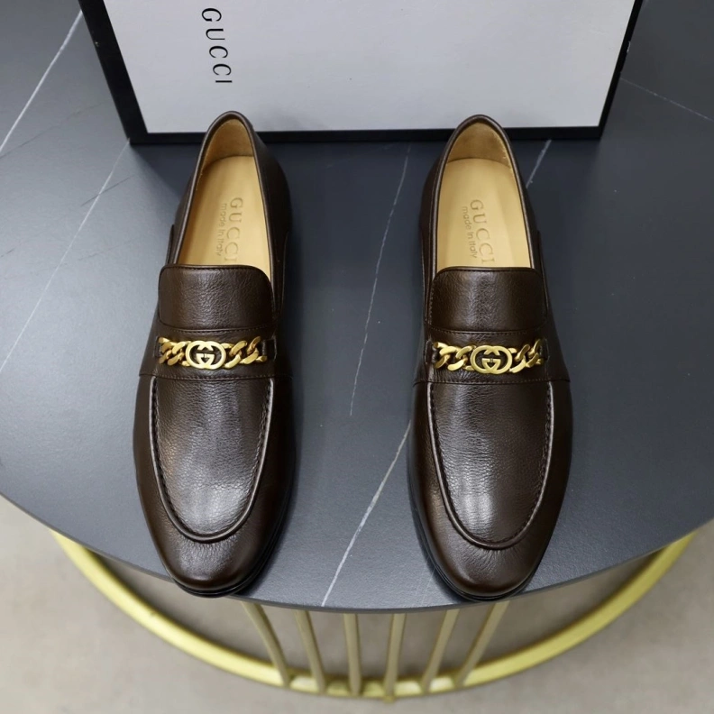 Gxccx Leather Shoes Versatile 156278