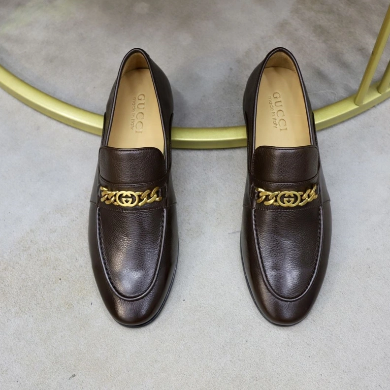 Gxccx Leather Shoes Versatile 156278