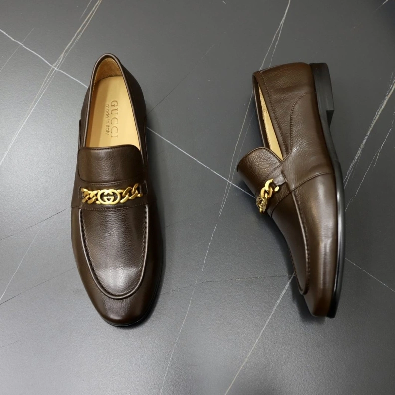 Gxccx Leather Shoes Versatile 156278